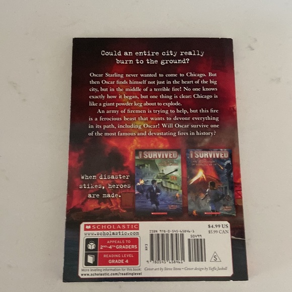 I survived 7 books Chicago Gettysburg D-Day Earthquake Nazi blizzard Grizzlies - Picture 9 of 13